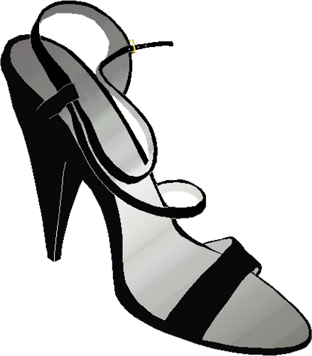 439x500 Heels On High Heels Clip Art And Hot Pink Lips Image