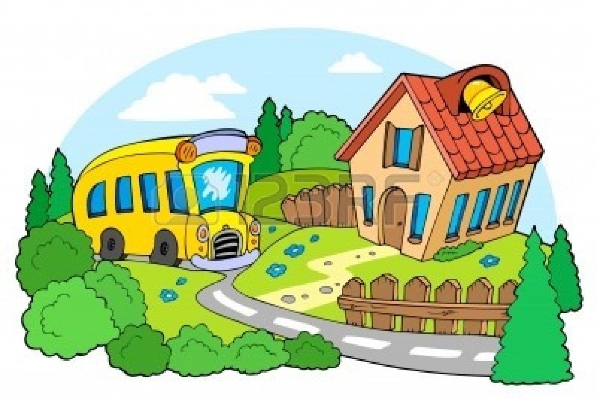 1200x801 Image Of School Building Clipart