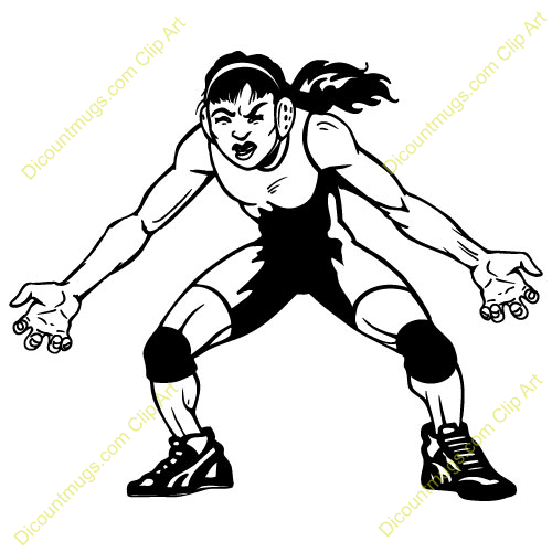 High School Wrestling Drawings | Free download on ClipArtMag