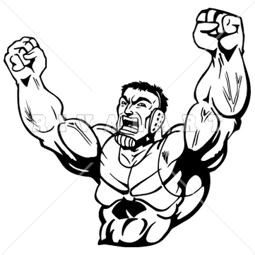 361x361 Wrestler Clipart Win