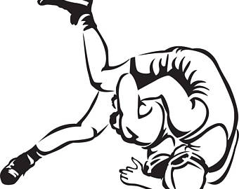 High School Wrestling Drawings | Free download on ClipArtMag