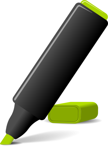 438x594 Highlighter Clip Art