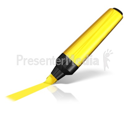 400x400 Highlighter Marker