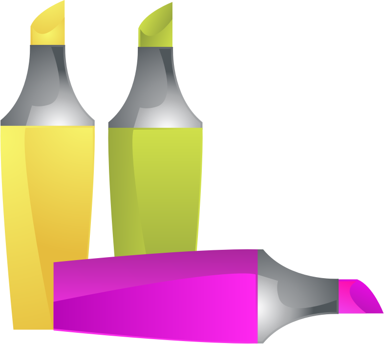786x705 Free To Use Amp Public Domain Highlighter Clip Art
