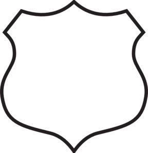 288x299 Blank State Road Sign Clip Art