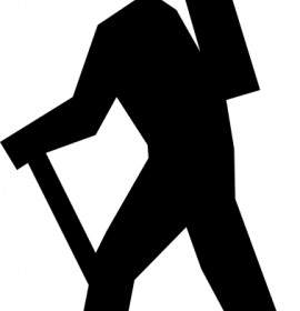 270x280 Hiker Hiking Clip Art Vector Clip Art Free Vector Free Download