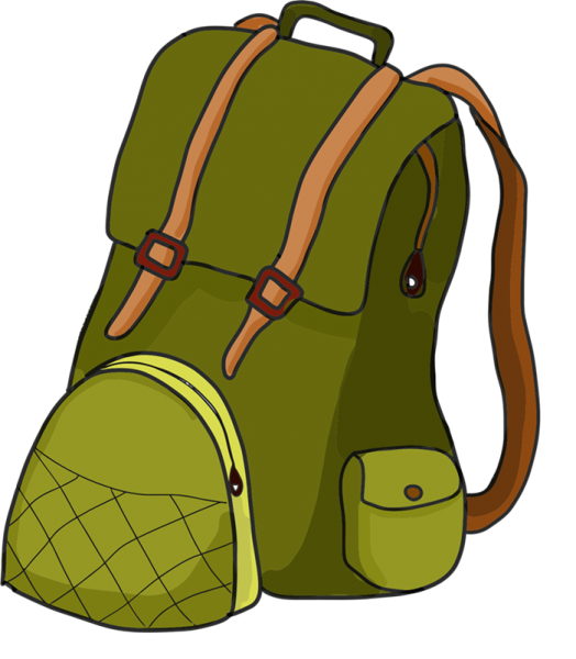 524x600 Hiking Backpack Clipart 3 Nice Clip Art