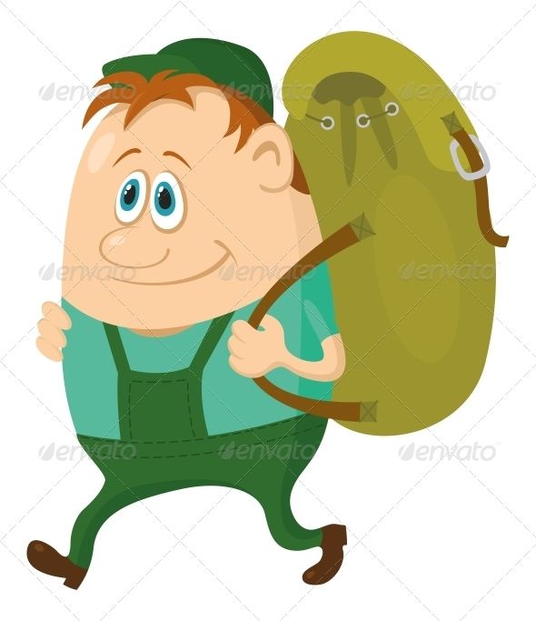 590x683 Touristic Hiking Clipart, Explore Pictures