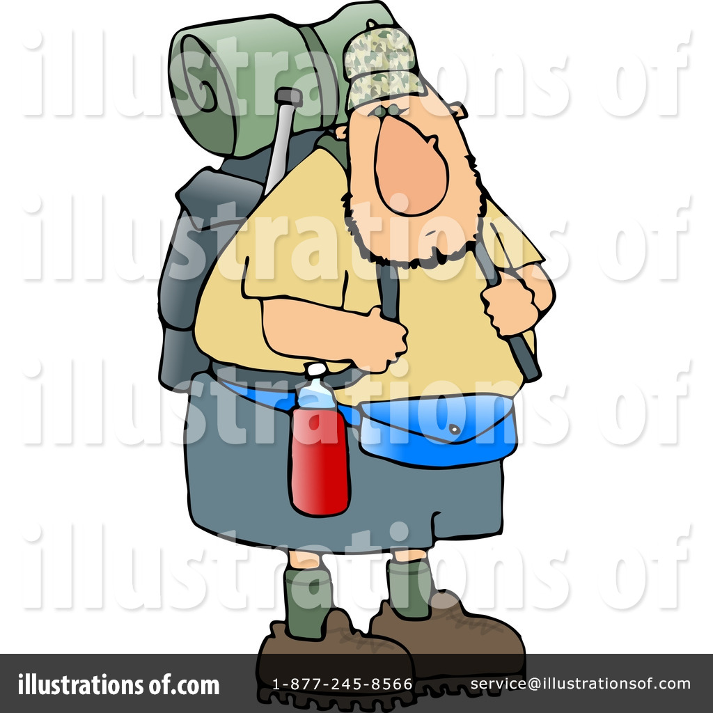 1024x1024 Hiking Clipart
