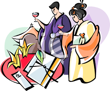 350x291 Royalty Free Japanese Clip Art, People Clipart