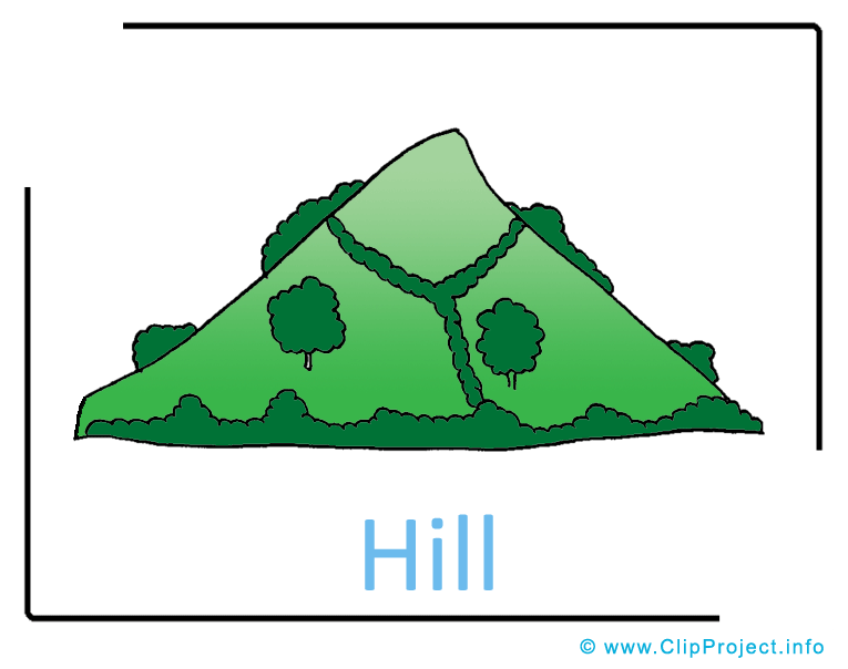 765x604 Hill Clipart Image Free