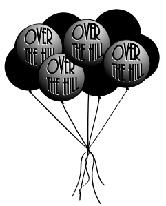 241x299 Over The Hill Clipart