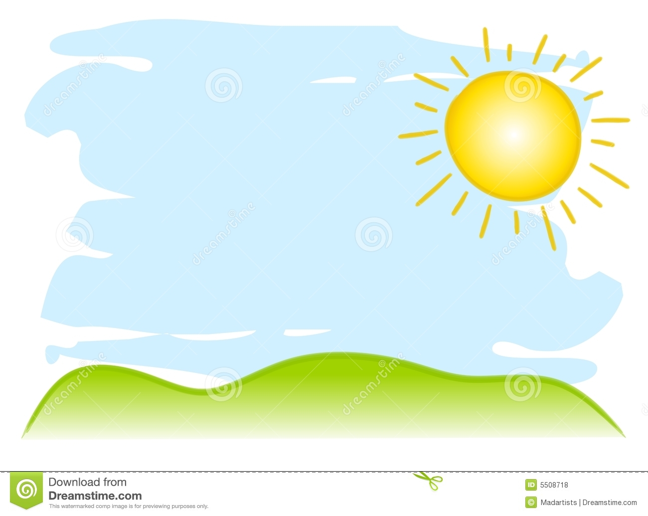 1300x1035 Hill Clipart Sunny Sky