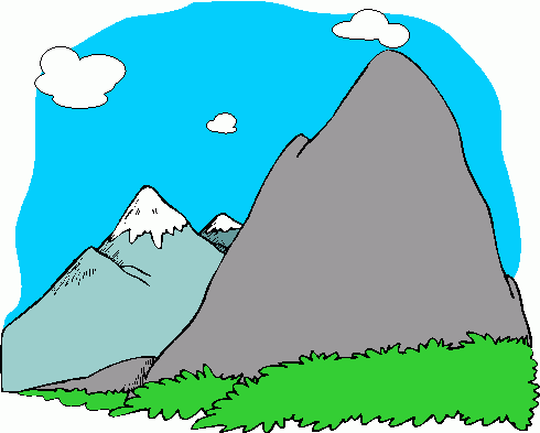 490x393 Hill Clipart Montain