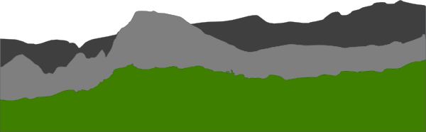 600x186 Hills Clip Art