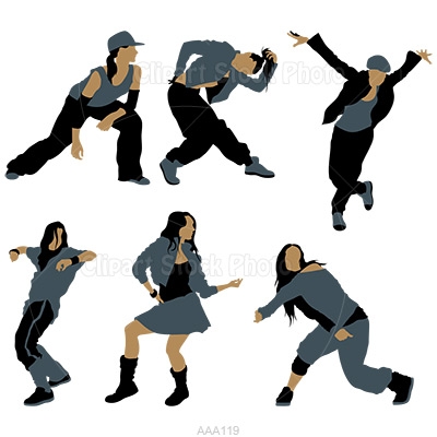400x400 Hip Hop Dance Clip Art