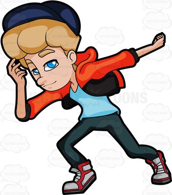 354x400 Hip Hop Dance Clipart