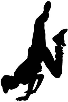 236x353 Hop Dance Silhouettes Clipart