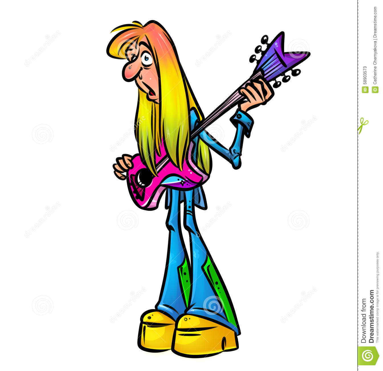1345x1300 Hippie Guitar Clipart