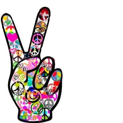 400x400 Peace Sign Clipart Hippie