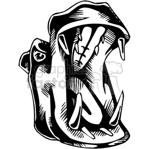 300x300 Royalty Free Hippo Clipart 387106 Vector Clip Art Image