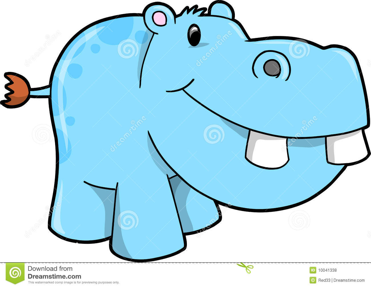 1300x1009 Hippopotamus Clipart