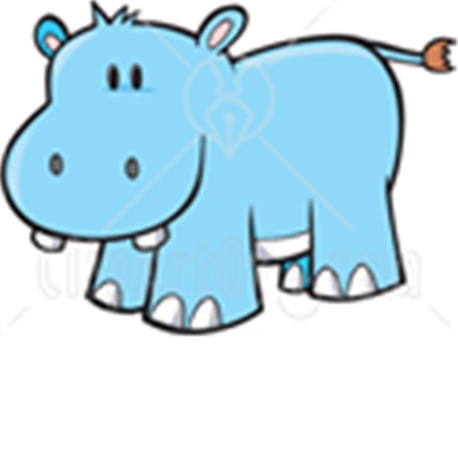 420x420 Free Clip Art Hippopotamus Clipart Panda