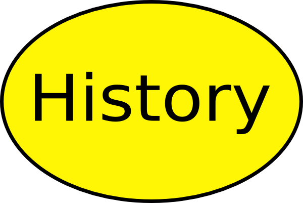 600x401 History Label Clip Art