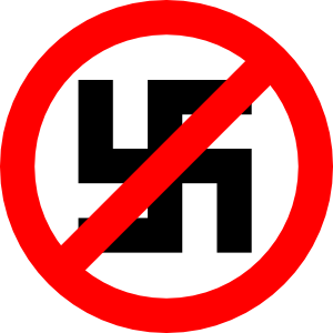300x300 Anti Nazi Symbol Clip Art
