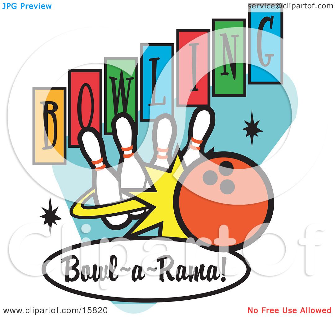 1080x1024 Bowling Ball Hitting Bowling Pins Clipart Illustration By Andy