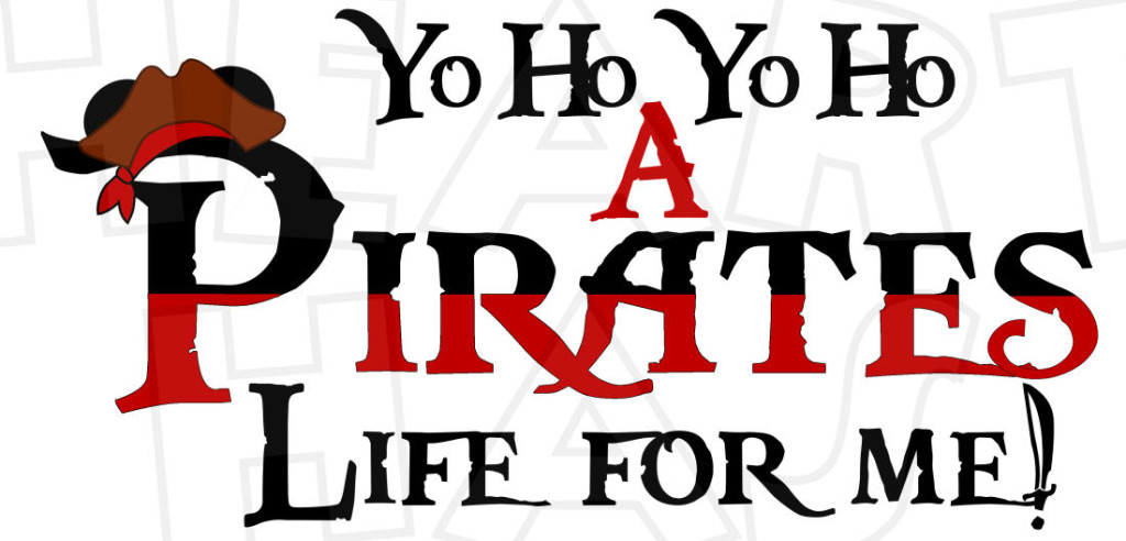 1024x492 Yo Ho A Pirate's Life For Me With Mickey Ears Instant Download