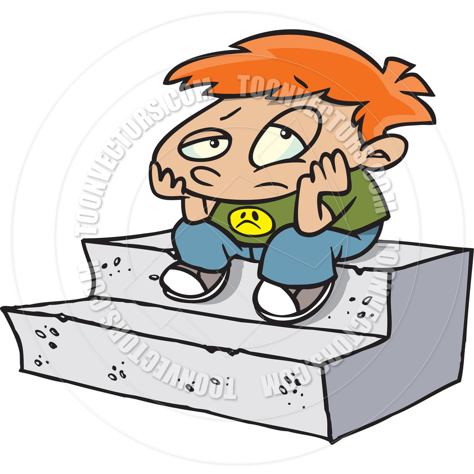 940x940 Cartoon Bored Boy By Ron Leishman Toon Vectors Eps