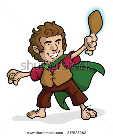 389x470 Hobbit Clipart