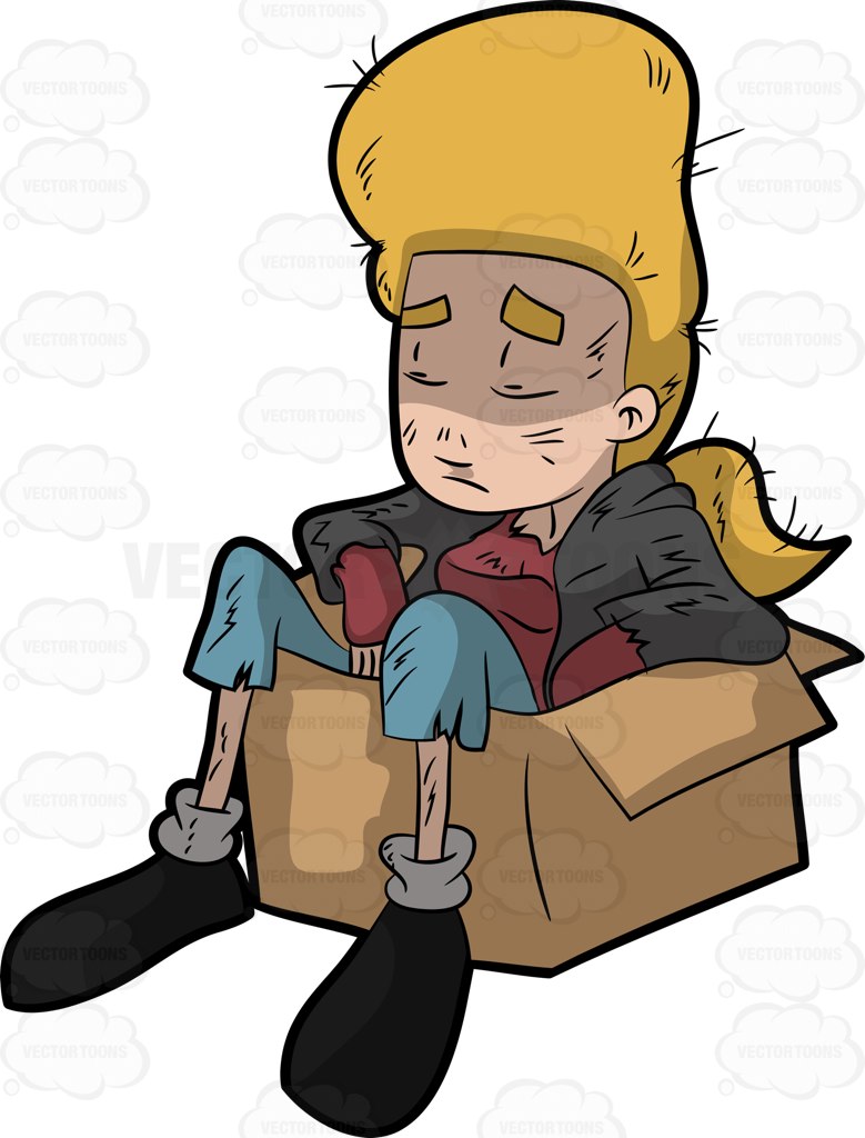 779x1024 Box Clipart Homeless