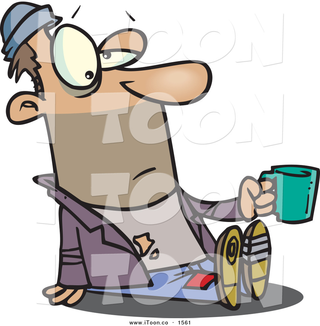 1024x1044 Homeless Man Clipart