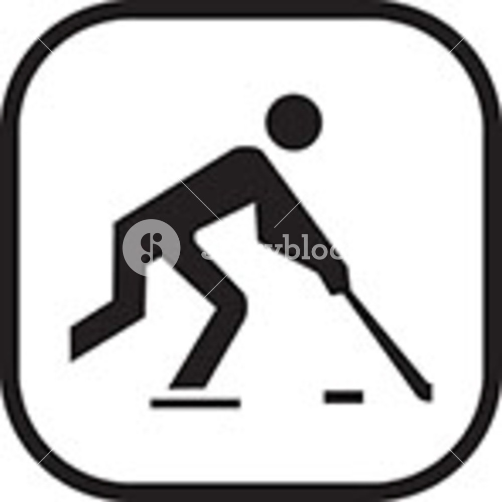 1000x1000 Hockey Clip Art Royalty Free Stock Image