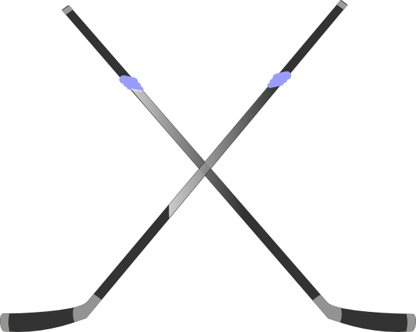 600x479 Hockey Stick Clip Art
