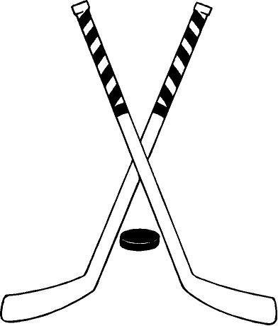 Hockey Clipart Black And White | Free download on ClipArtMag