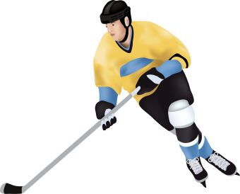 340x274 Hockey Clip Art Images Free Clipart Clipartix 3
