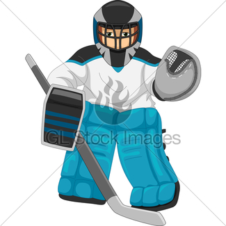 325x325 Hockey Goalie Gl Stock Images