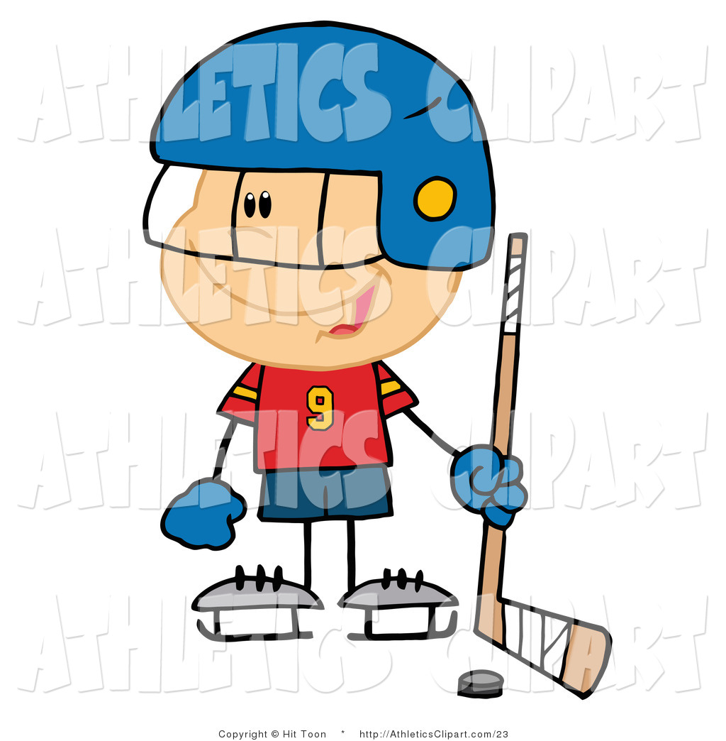 1024x1044 Clip Art Of A Boy Playing Hockey Goalie By Hit Toon