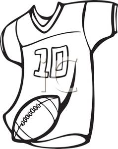 238x300 Football Jersey Clipart