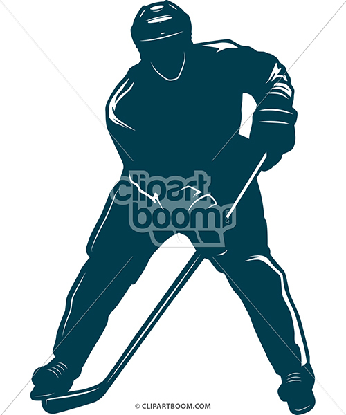500x600 Vector Hockey Clip Art Graphics