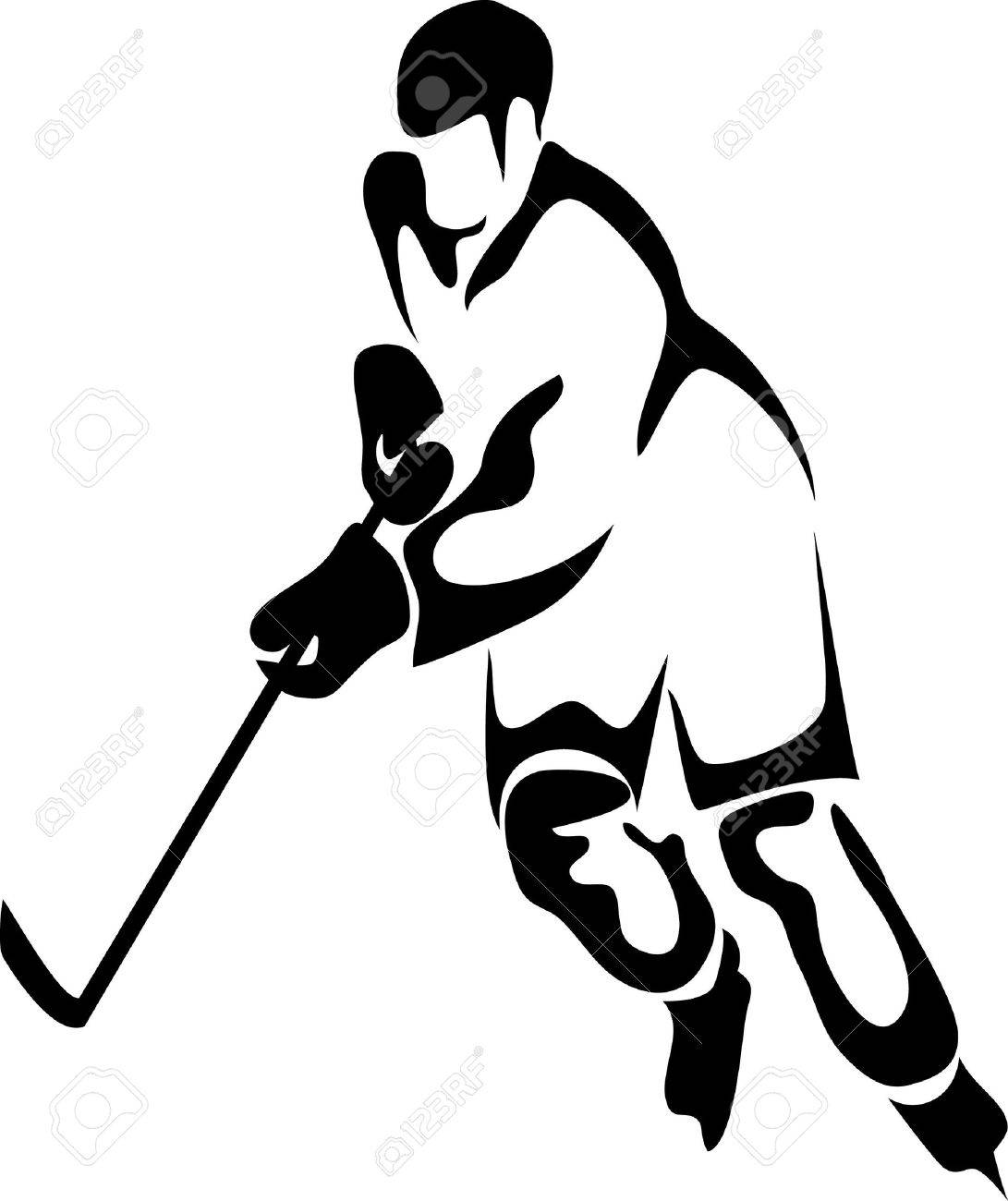 1091x1300 Images Hockey Player Clipart
