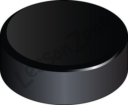 410x336 Ice Hockey Puck Clipart