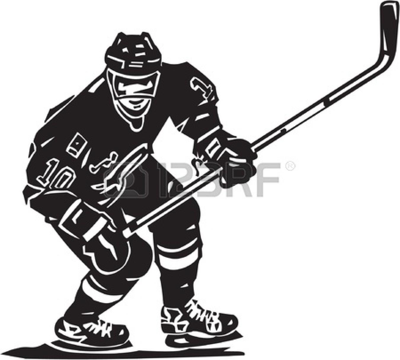 Hockey Stick Clipart Black And White | Free download on ClipArtMag