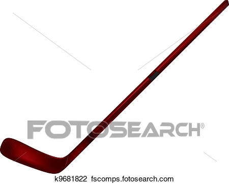 450x362 Clipart Of Hockey Stick K9681822
