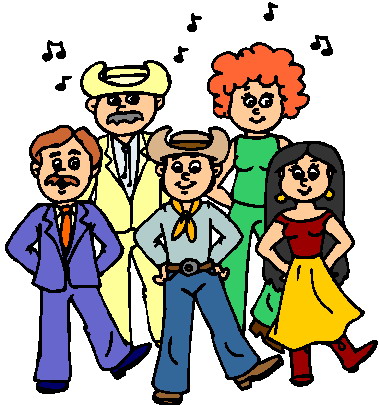 379x405 Country Clipart Line Dancing