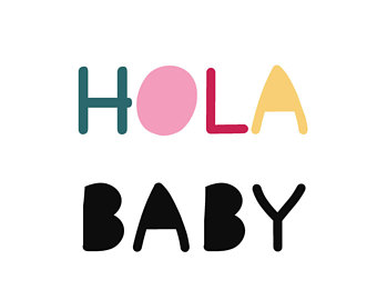 340x270 Hola Print Etsy