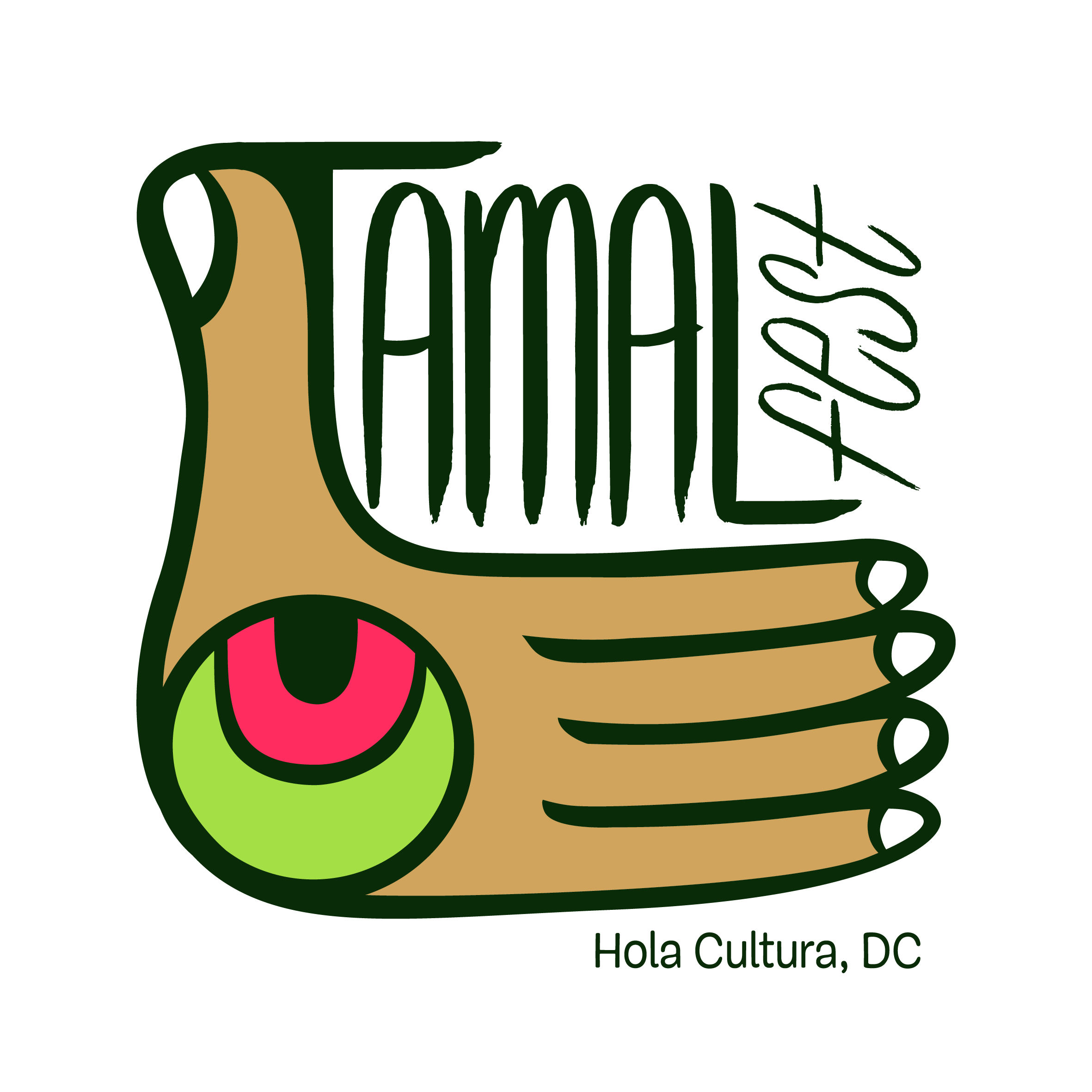 2362x2362 Presenting The New Tamalfest Dc Logo Hola Cultura